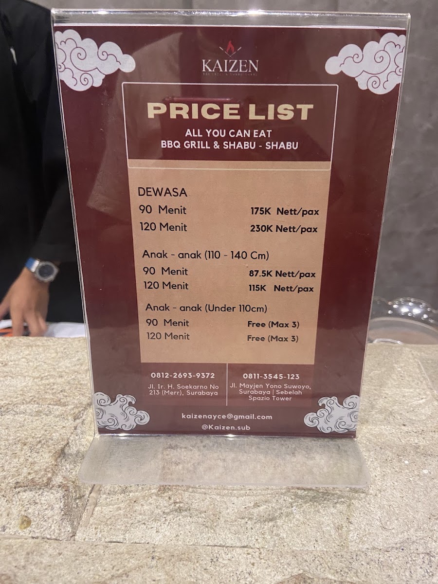 Menu Kaizen All You Can Eat Bbq Grill & Shabu - Shabu-2